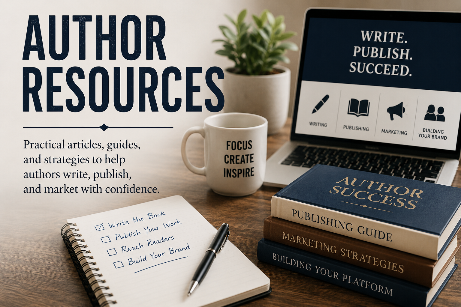 Author marketing resources