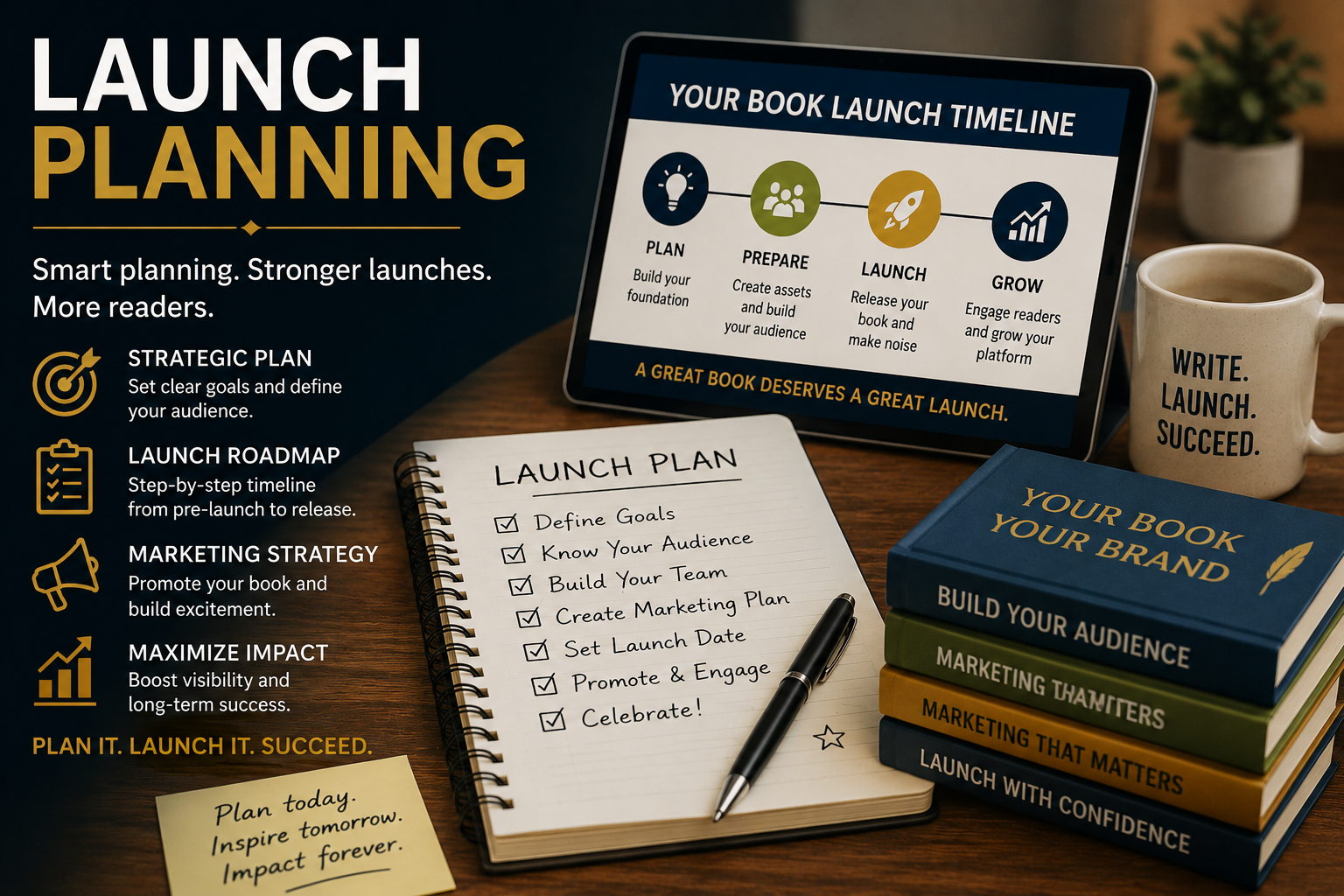 Book campaign planning